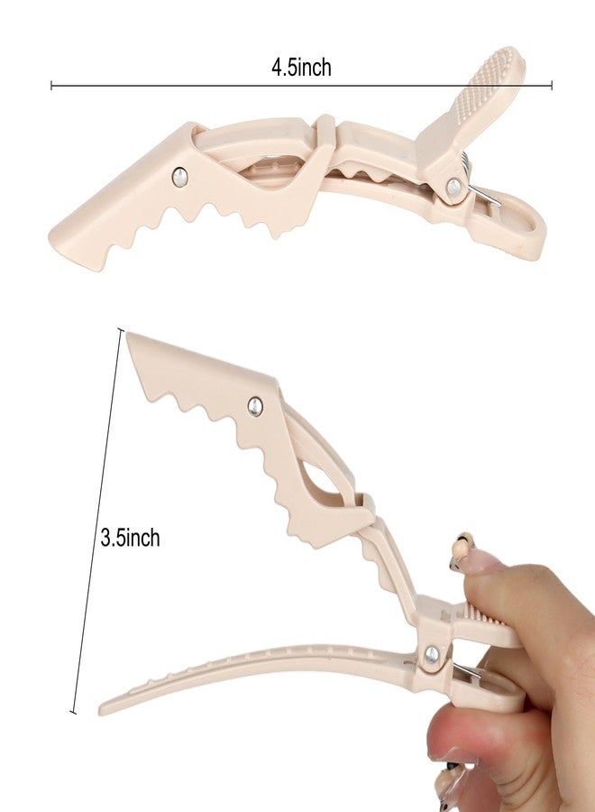 Ondder 24 Pack Alligator Hair Clips for Styling Sectioning Large Salon Pro Hair Clips for Barber Clips for Hair Coloring, Cutting, Sectioning Big Gator Clips Hair Styling Accessories for Women Men - Image 2